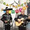 Cinco De Mayo Banner Mexican Party Supplies Sign Banner Garland Fiesta Party Decoration Day of The Dead Backdrops Ceiling Hanging Card Tissue Decorations for Mexican Festival Tacol Theme Birthday